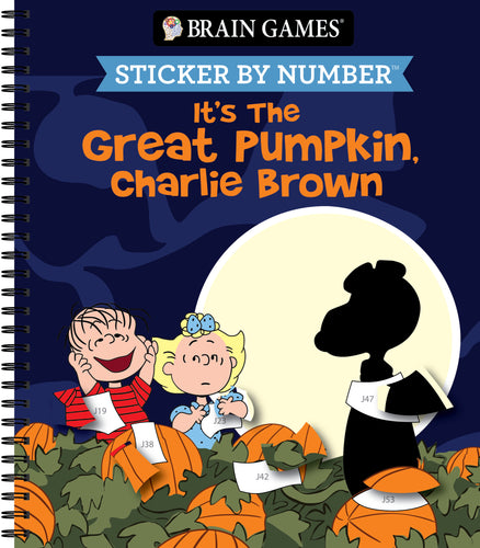 Sticker by Number It's the Great Pumpkin, Charlie Brown