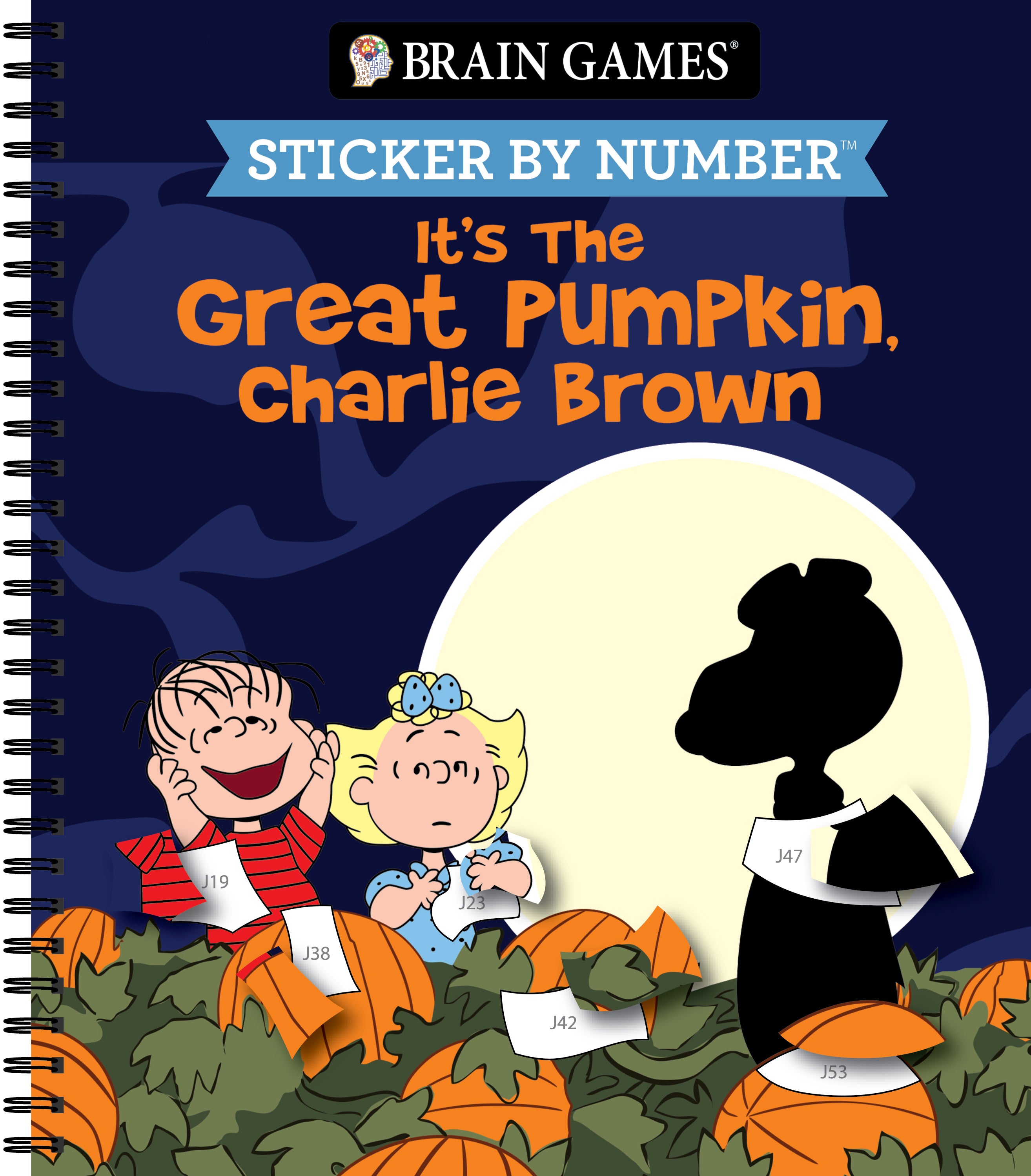 Sticker by Number It's the Great Pumpkin, Charlie Brown – Little