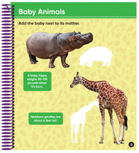 Load image into Gallery viewer, Safari Animals Sticker Activity