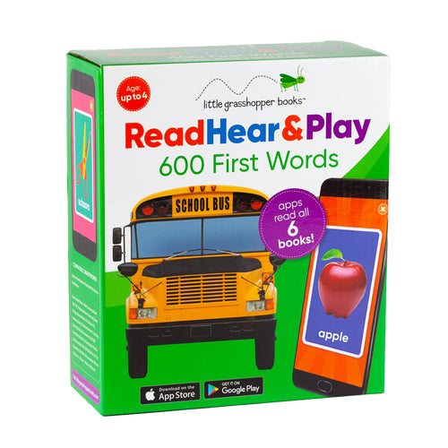 Read Hear & Play: 600 First Words