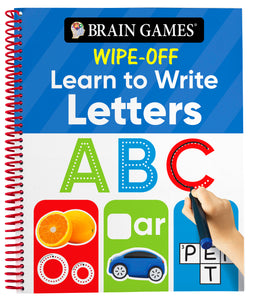 Learn to Write Letters Wipe Off