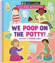 Load image into Gallery viewer, We Poop on the Potty Sticker Activity Book