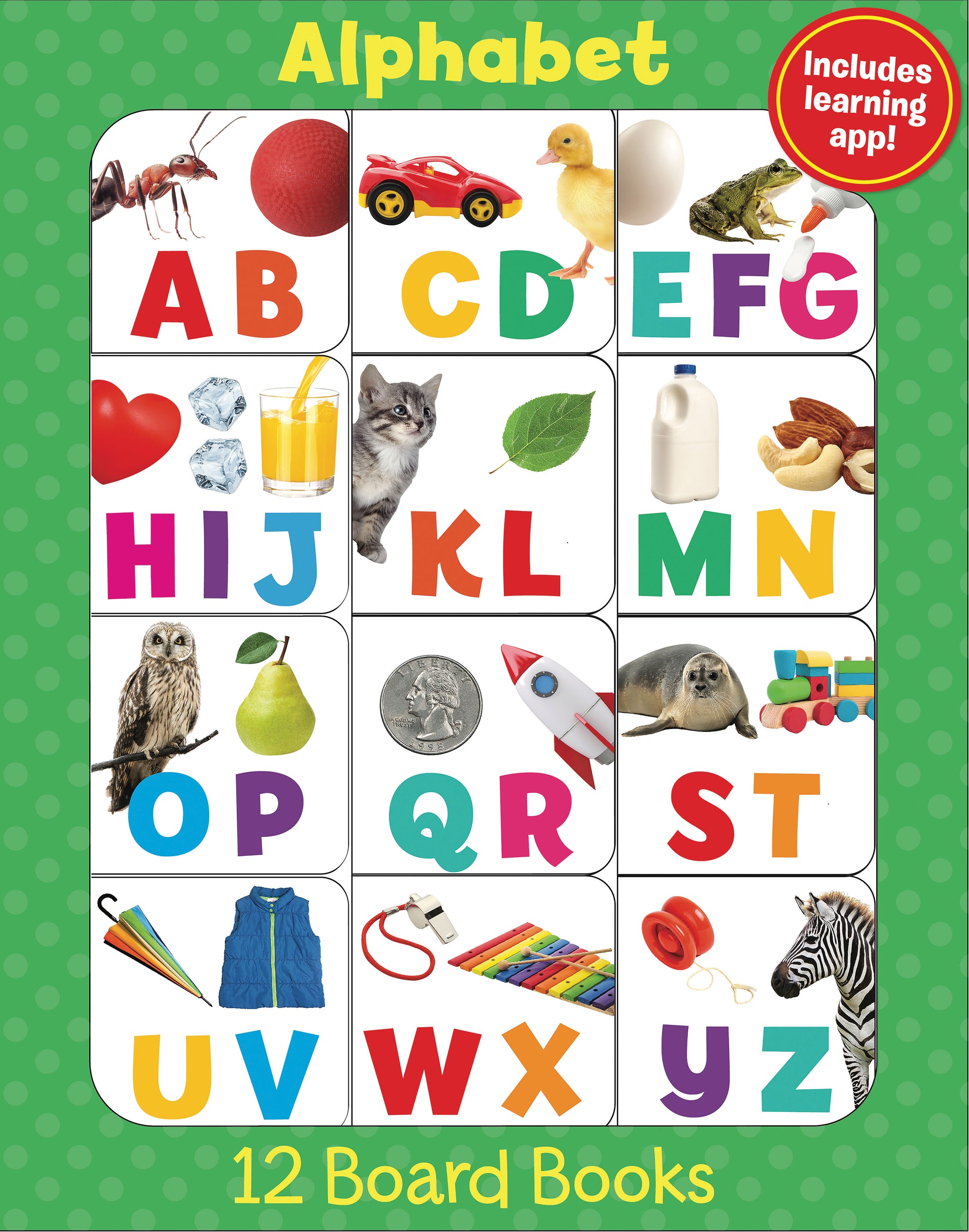 Alphabet: 12-Book Boxed Set – Little Grasshopper Books