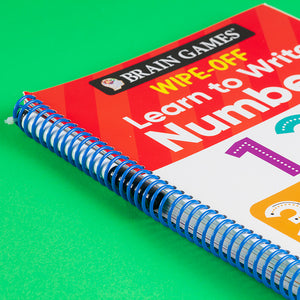 Learn to Write Numbers Wipe Off