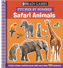 Load image into Gallery viewer, Sticker Activity Safari Animals